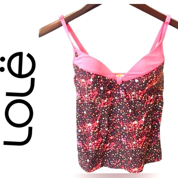 LÖLE tankini with incorporated underwire support bra size M - Picture 1 of 13